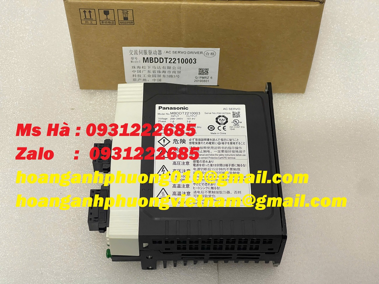 Dòng điều khiển giá tốt MBDDT2210003 panasonic minas A4